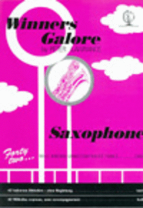 Book cover for Winners Galore (Saxophone)