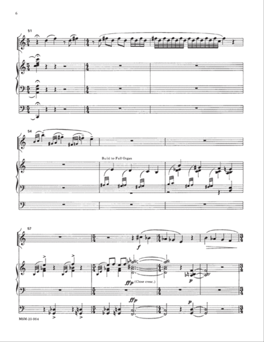Reflections for Oboe and Organ Oboe scores gallery preview page 6