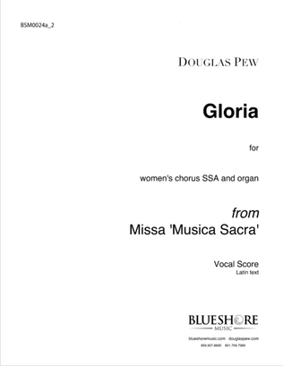 Gloria, SSA and Organ