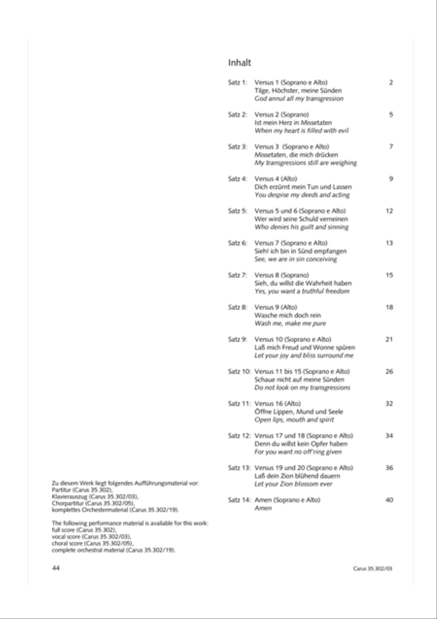 Tilge, Hochster, meine Sunden SA scores gallery preview page 45