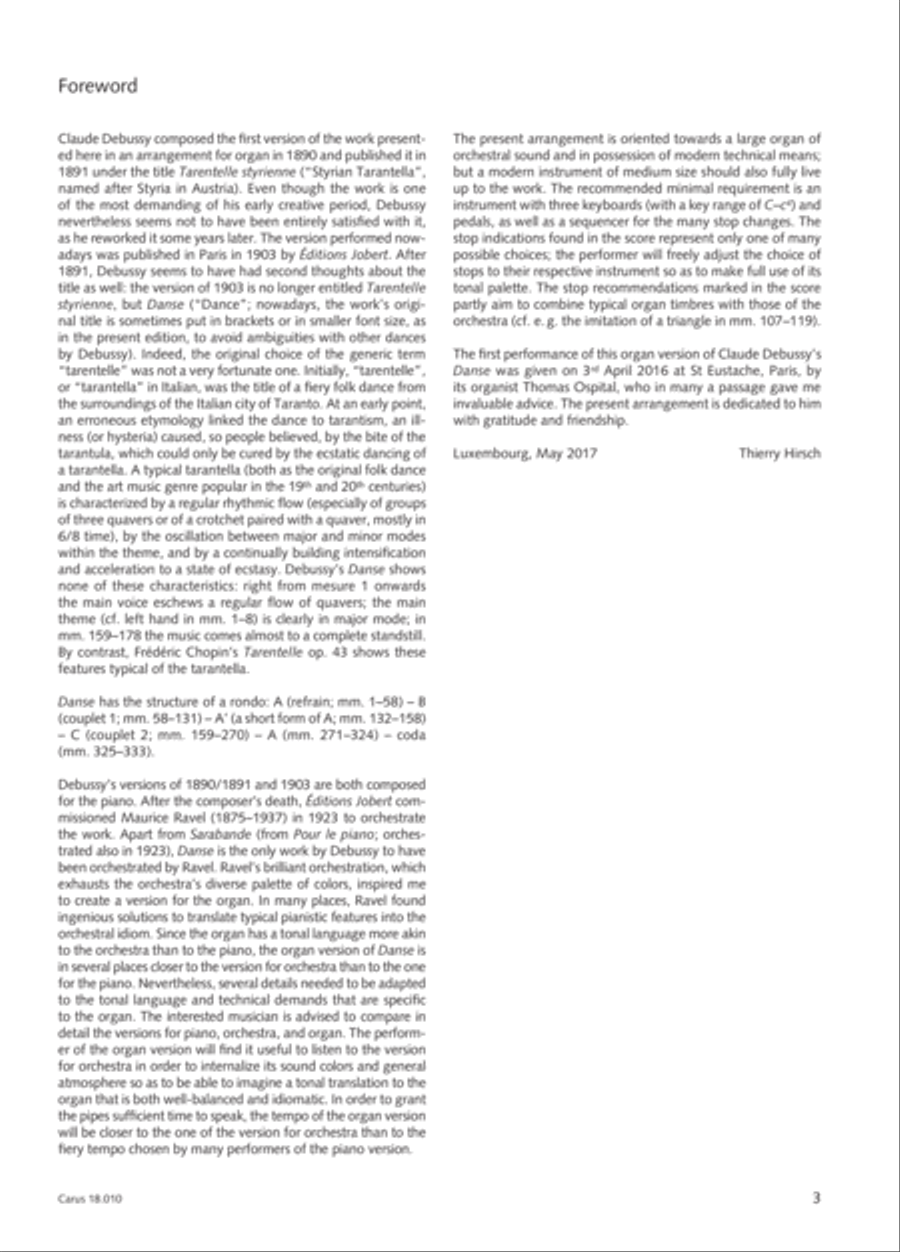 Danse (Tarantelle styrienne) Organ scores gallery preview page 4