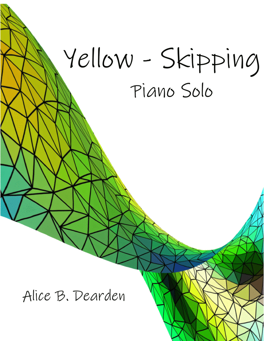 Yellow - Skipping Piano Solo scores gallery preview page 1