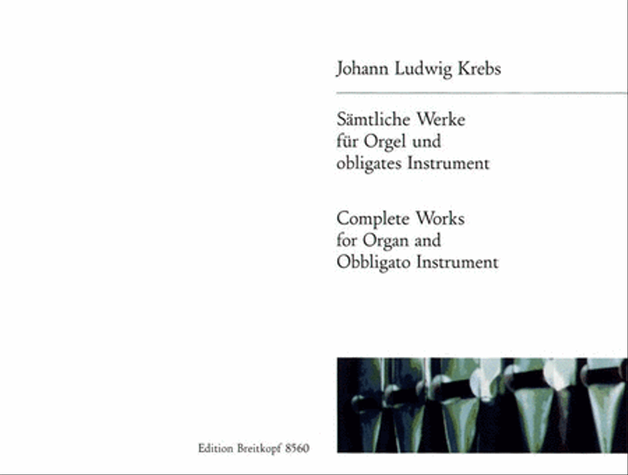 Complete Works for Organ and obbligato Instrument Organ scores gallery preview page 1