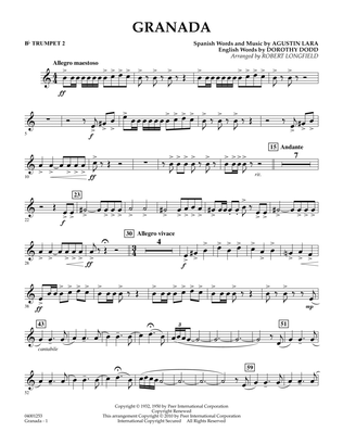 Granada - Bb Trumpet 2
