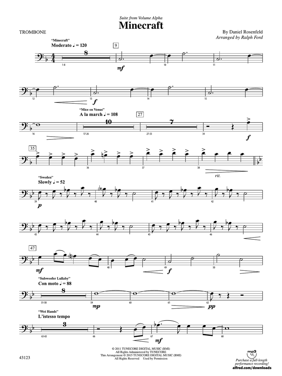 Minecraft: 1st Trombone