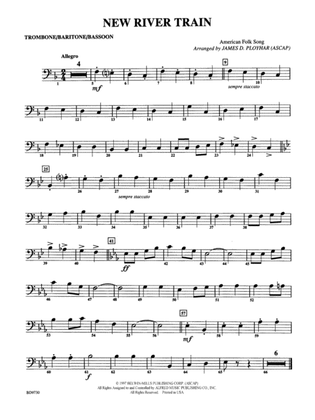 New River Train (American Folk Song): 1st Trombone