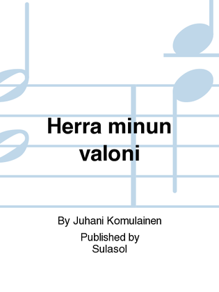 Book cover for Herra minun valoni