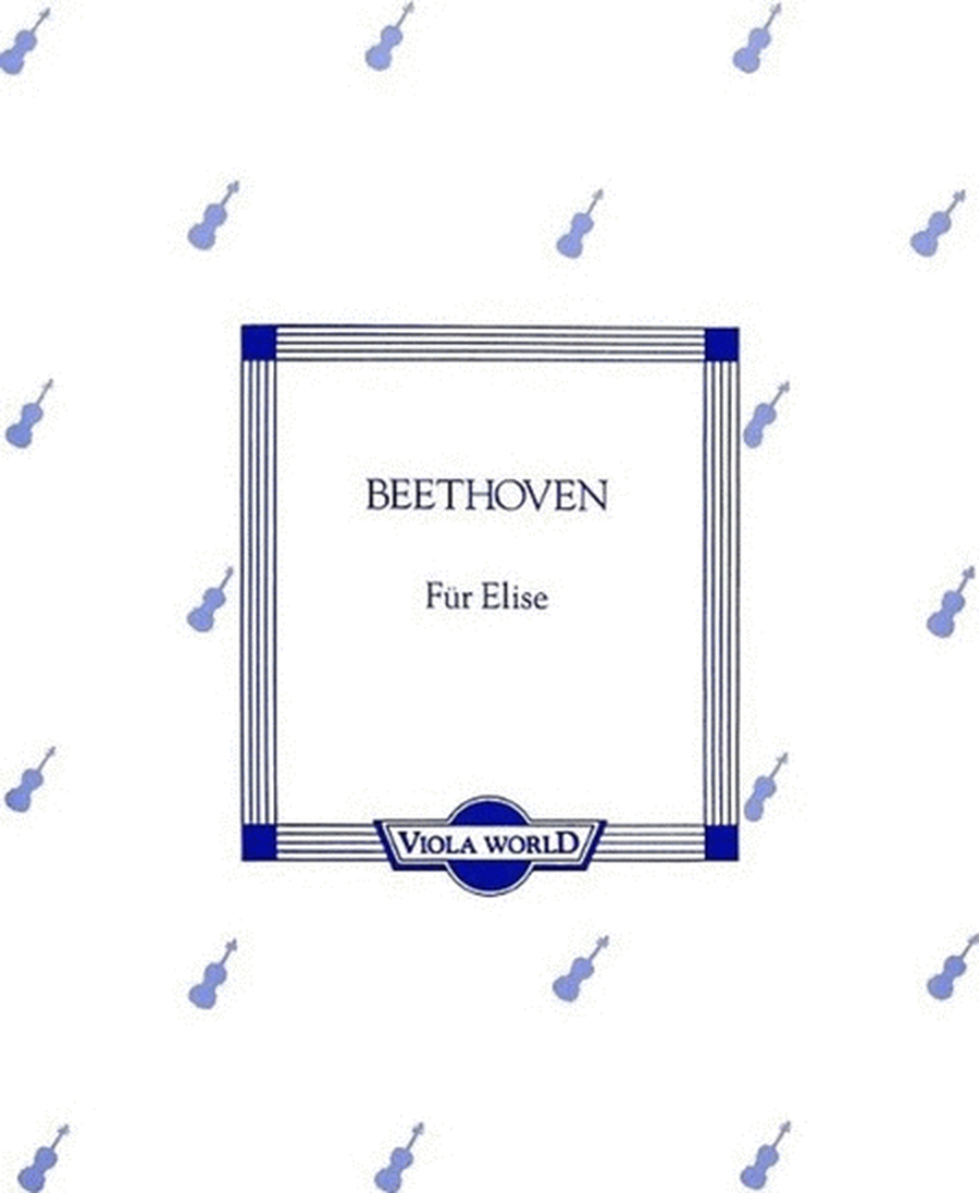Beethoven - Fur Elise Viola/Piano