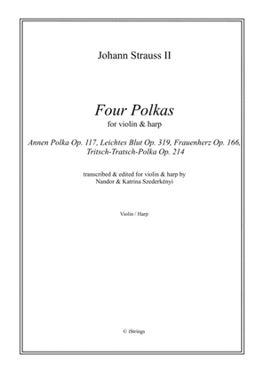 Book cover for Four Polkas
