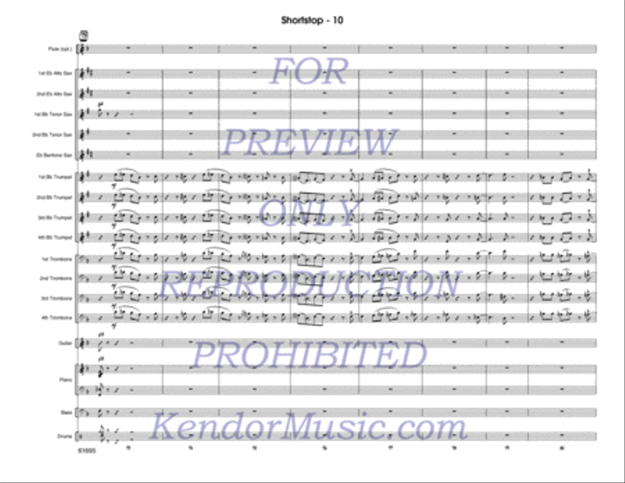 Shortstop Jazz Ensemble scores gallery preview page 11