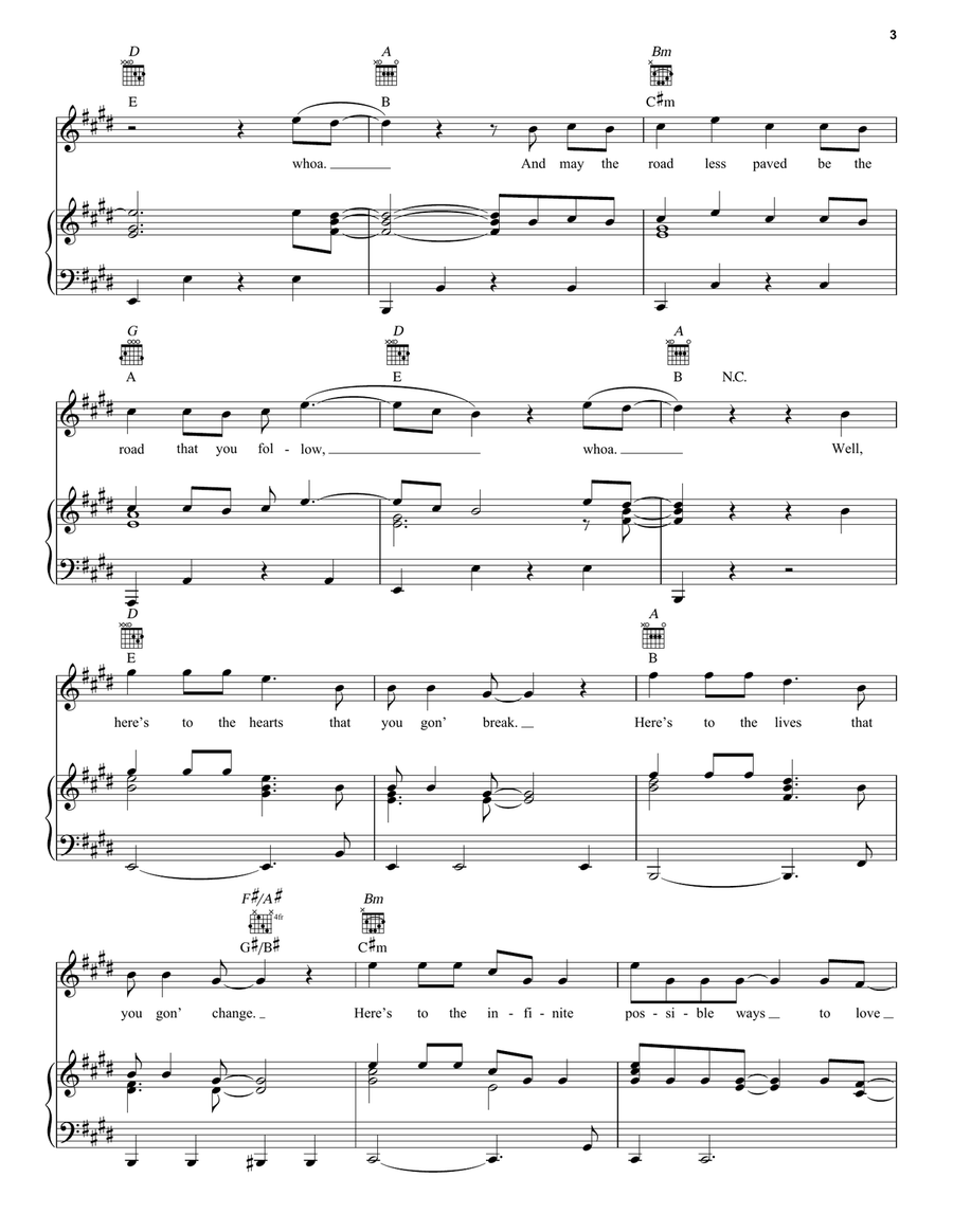 Have It All Piano, Vocal, Guitar scores gallery preview page 3