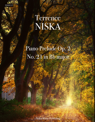 Book cover for Prelude Op. 2, No. 21 in Bb major