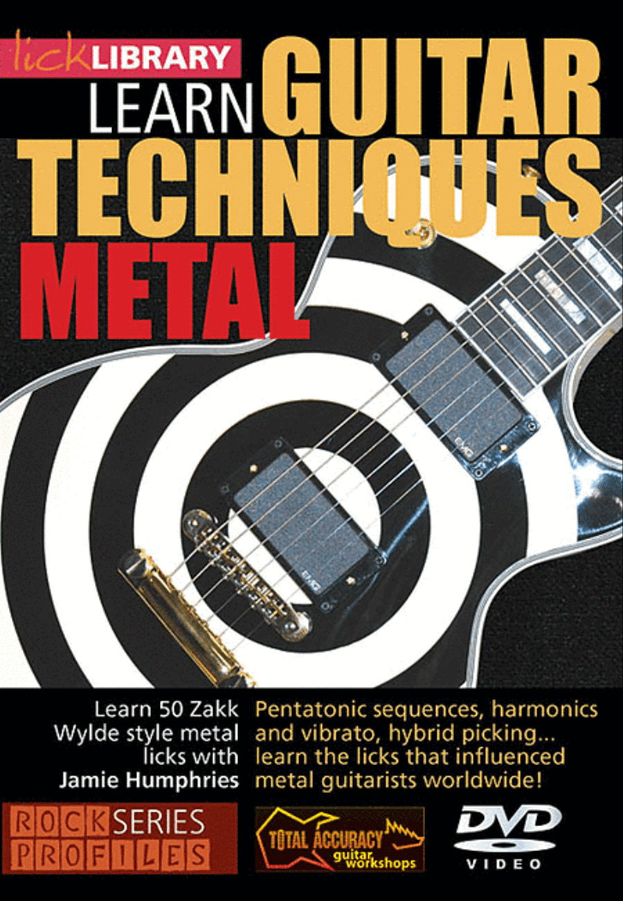 Learn Guitar Techniques: Metal Electric Guitar scores gallery preview page 1