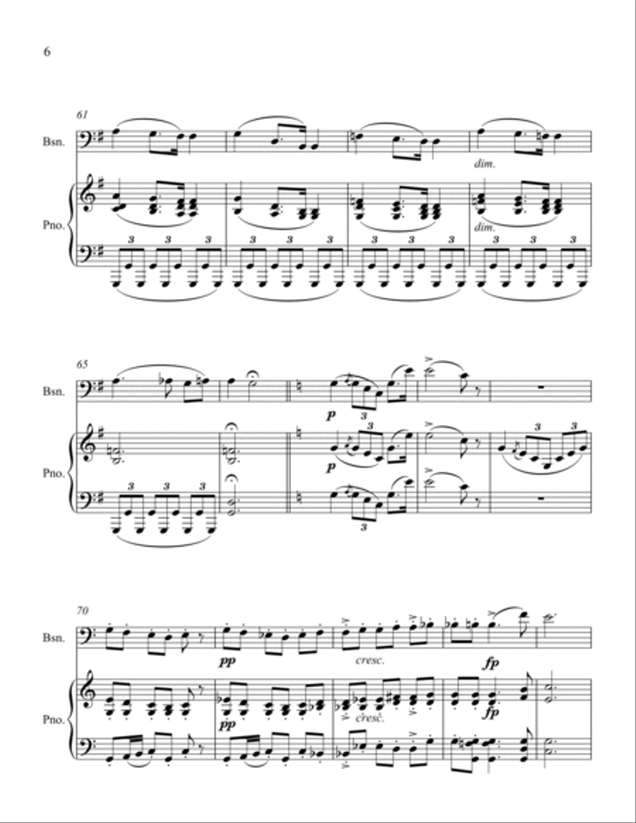 Moments Musicaux I Moments Musicaux I Woodwind Duet scores gallery preview page 6