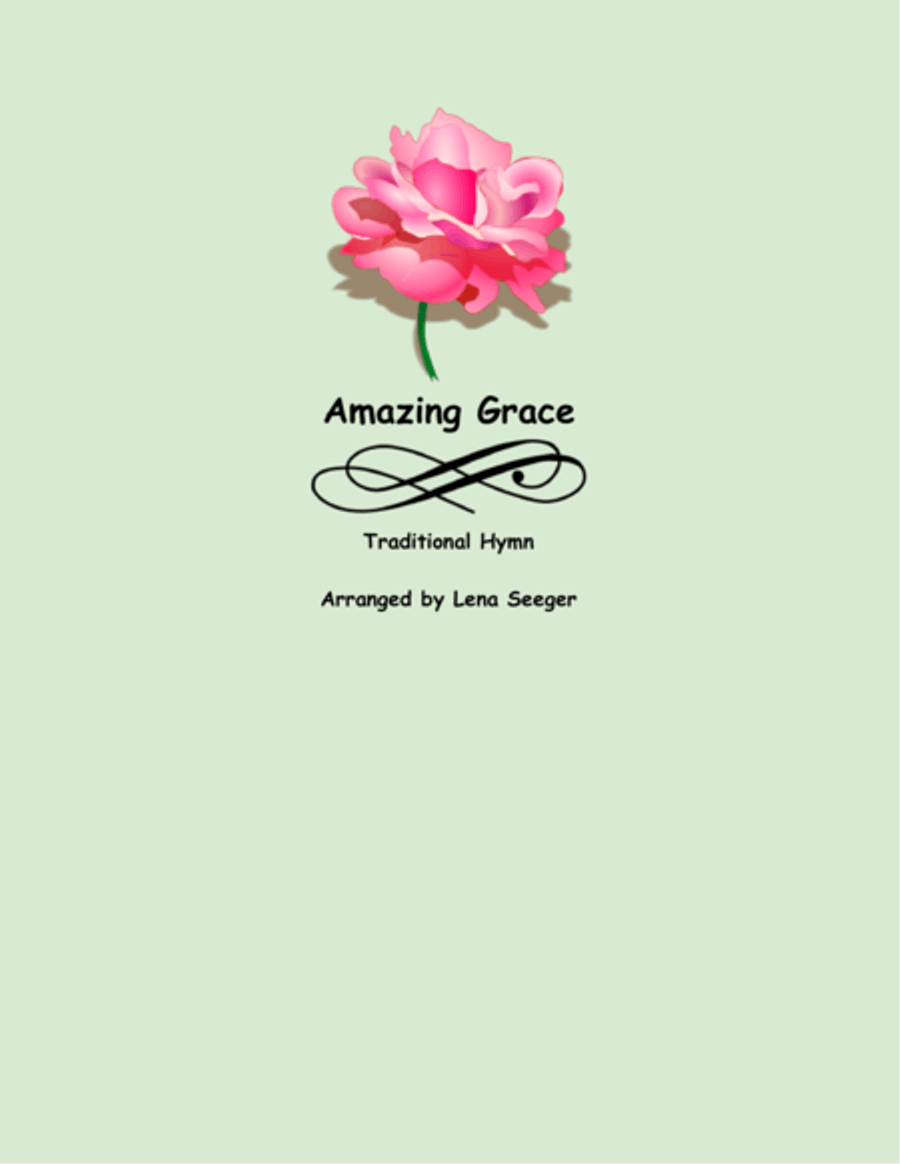Amazing Grace Trumpet Solo scores gallery preview page 1