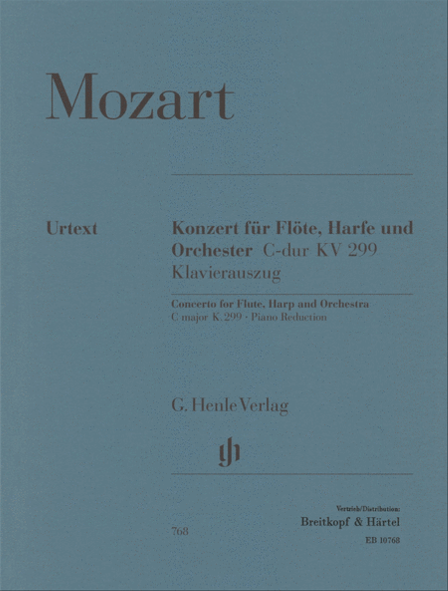 Concerto in C major K. 299 (297c) Piano scores gallery preview page 1