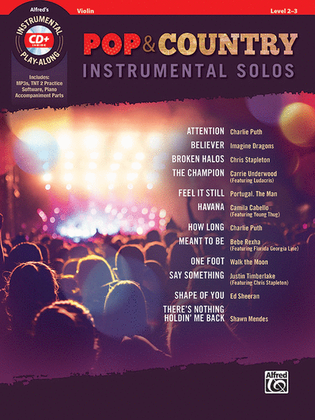 Book cover for Pop & Country Instrumental Solos for Strings