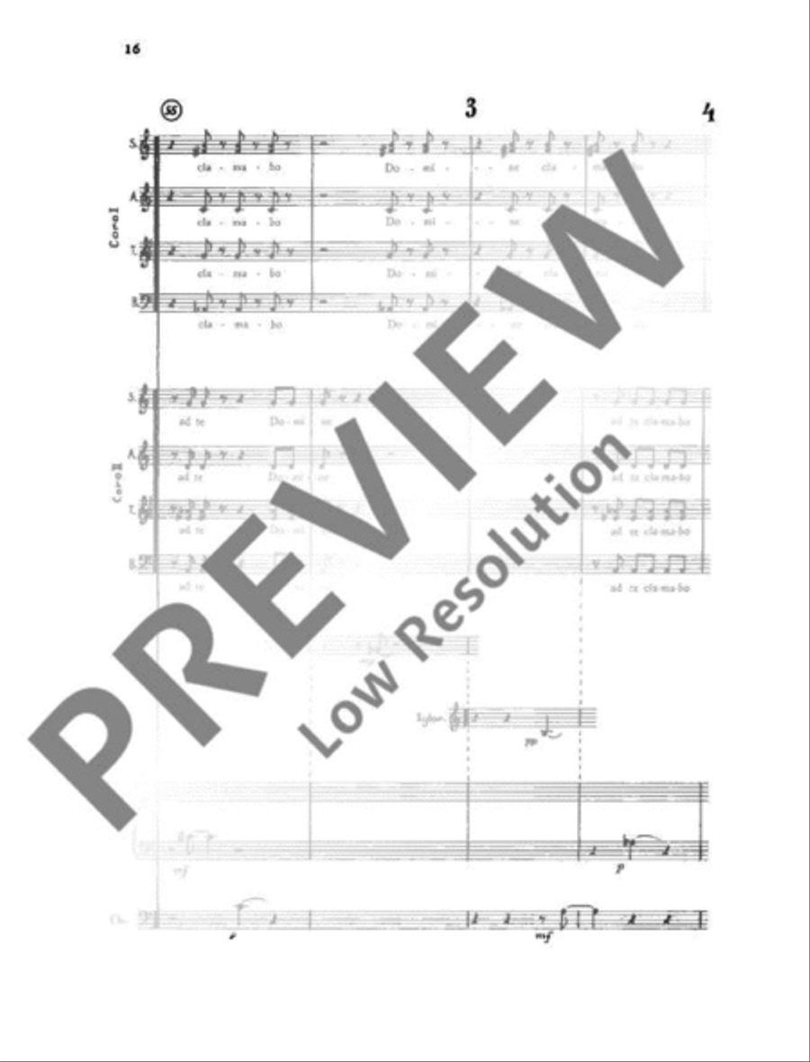 Aus den Psalmen Davids 4-Part scores gallery preview page 17