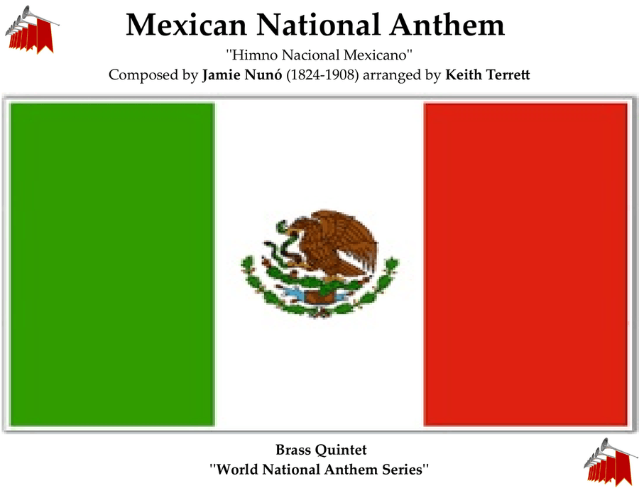 Mexican National Anthem for Brass Quintet (MFAO World National Anthem Series)