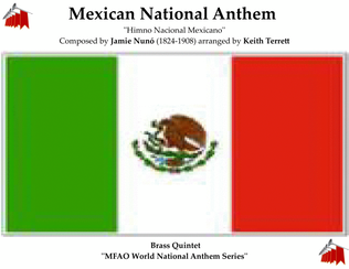 Mexican National Anthem for Brass Quintet (MFAO World National Anthem Series)