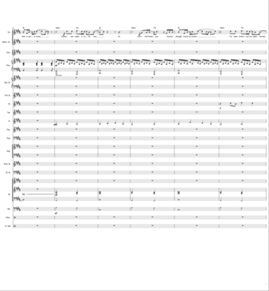 Praying Bass Clarinet scores gallery preview page 5