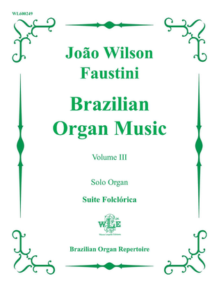 Book cover for Brazilian Organ Music, Volume III