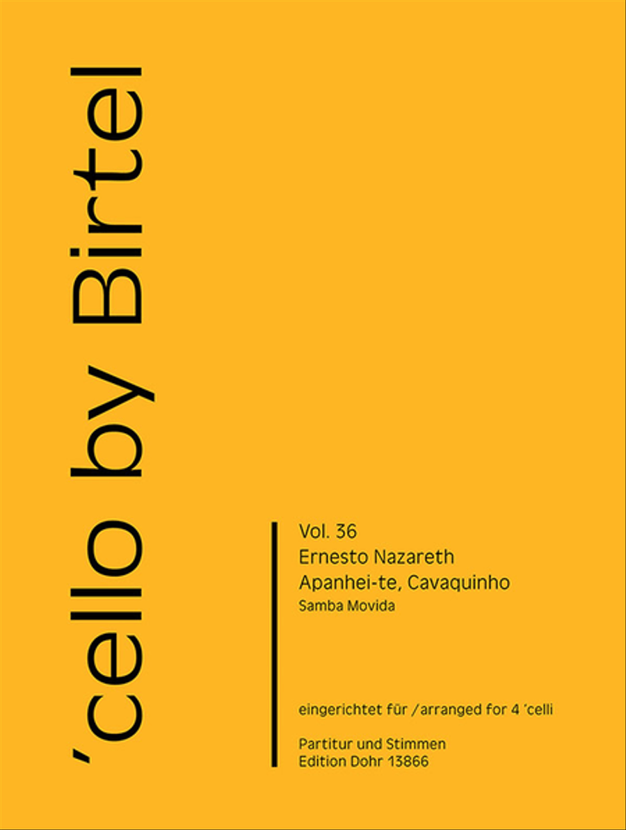 Cavaquinho -Samba Movida- (für vier Violoncelli) Cello scores gallery preview page 1