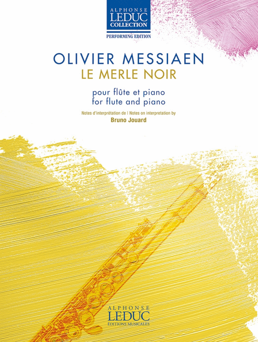 Le Merle Noir Flute Solo scores gallery preview page 1