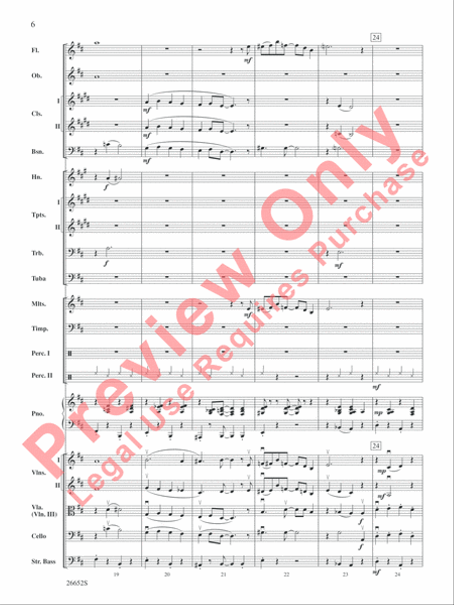 Leroy Anderson Favorites Leroy Anderson Favorites Full Orchestra scores gallery preview page 7