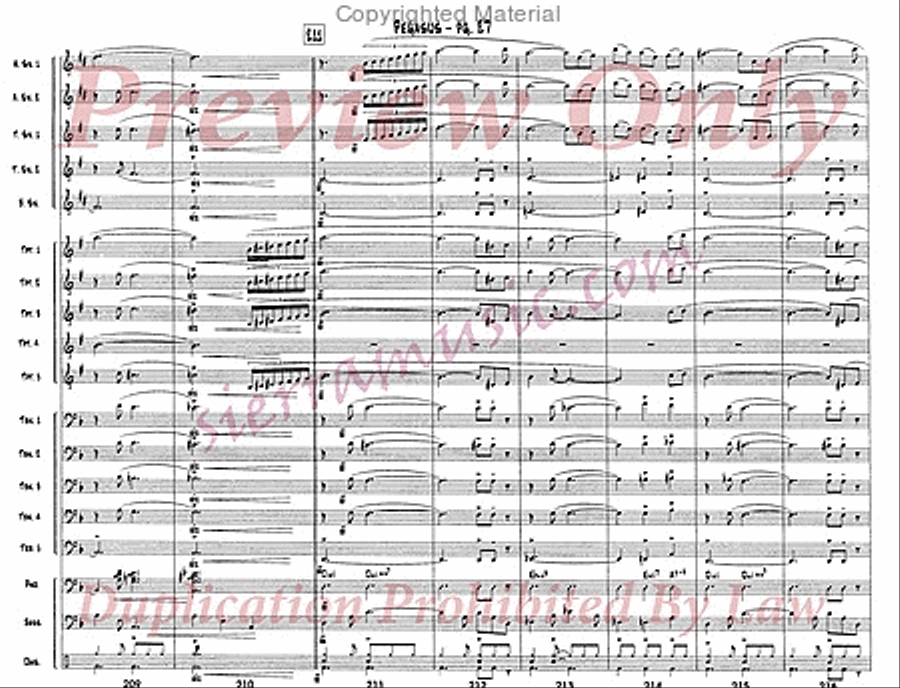 Pegasus Pegasus Jazz Ensemble scores gallery preview page 28