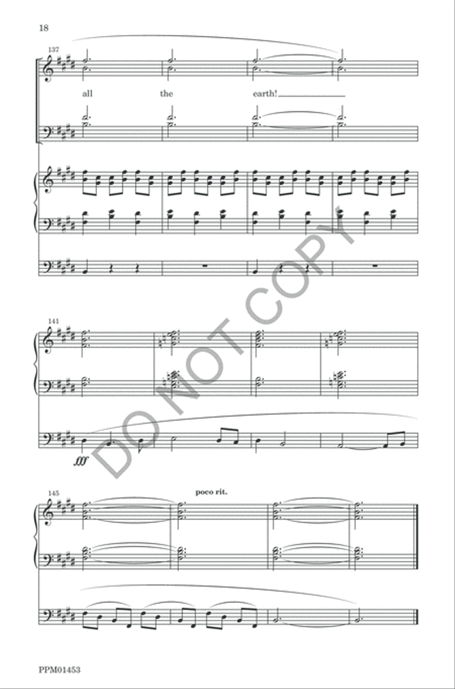 Psalm VIII Psalm VIII 4-Part scores gallery preview page 21