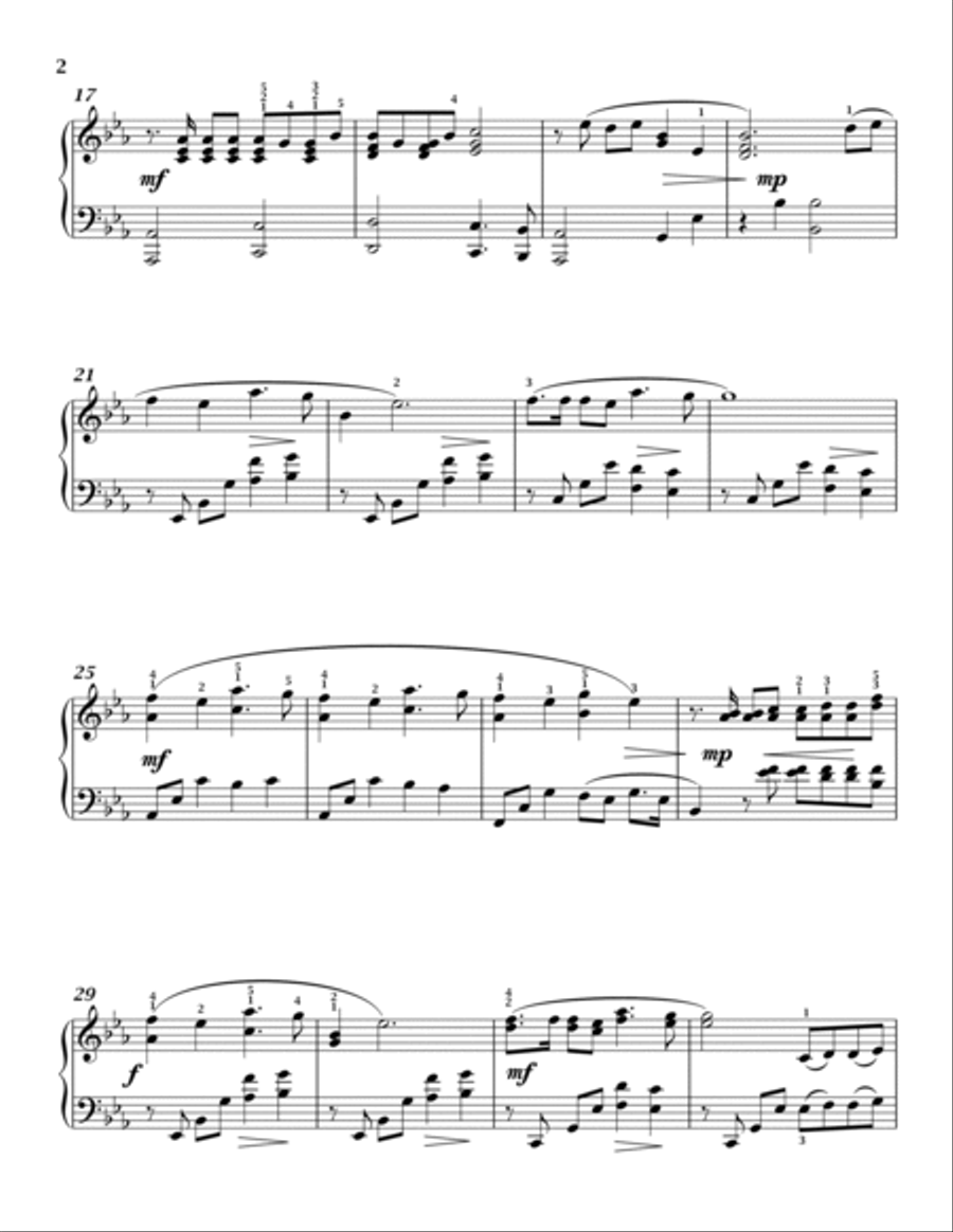 Evermore Piano Solo scores gallery preview page 3