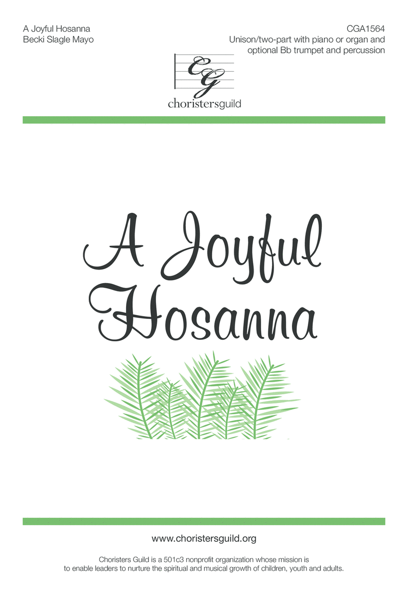 A Joyful Hosanna image number null