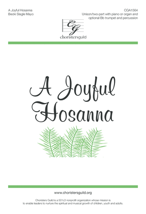 Book cover for A Joyful Hosanna