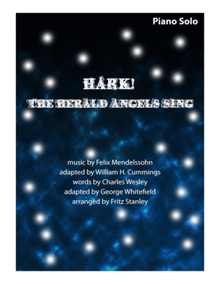 Hark! The Herald Angel Sing - Piano Solo