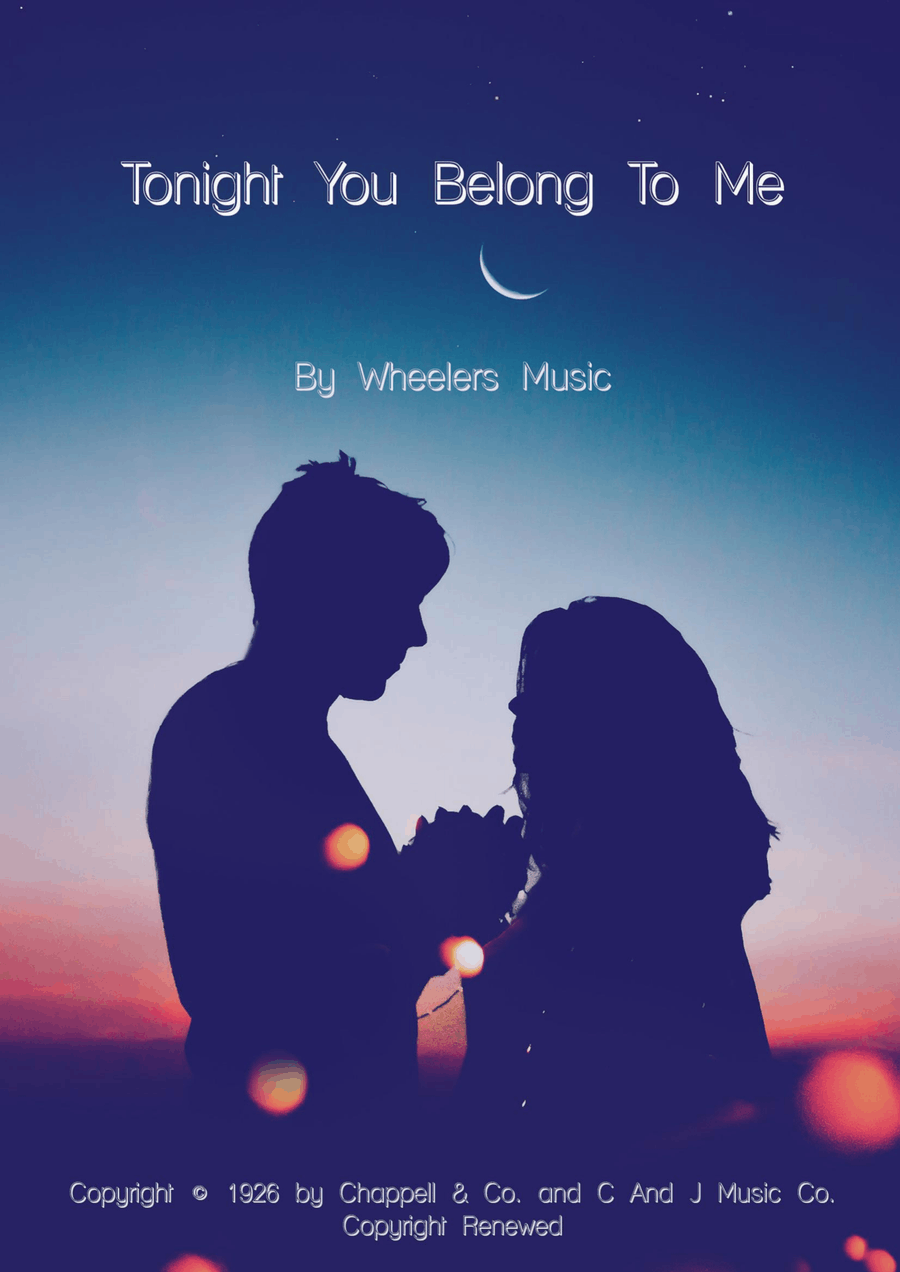 Tonight You Belong To Me Easy Piano scores gallery preview page 1