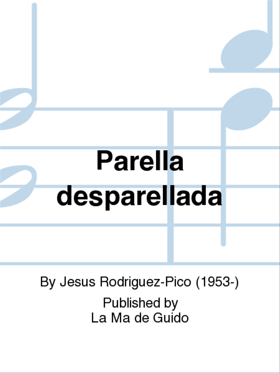 Parella desparellada Double Bass scores gallery preview page 1