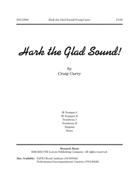 Hark! The Glad Sound - Instrumental Parts