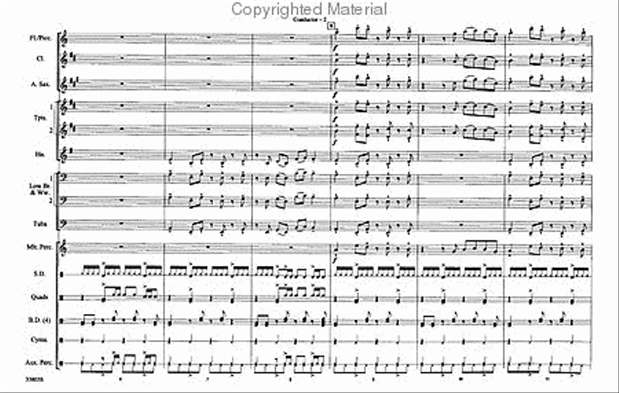Shorties #16 Marching Band scores gallery preview page 3