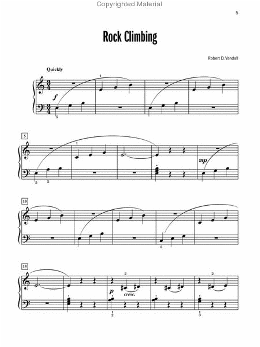 Celebrated Virtuosic Solos, Book 1 Easy Piano scores gallery preview page 3