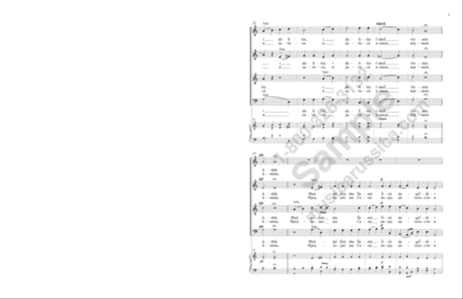 Let All Mortal Flesh Keep Silent 4-Part scores gallery preview page 6