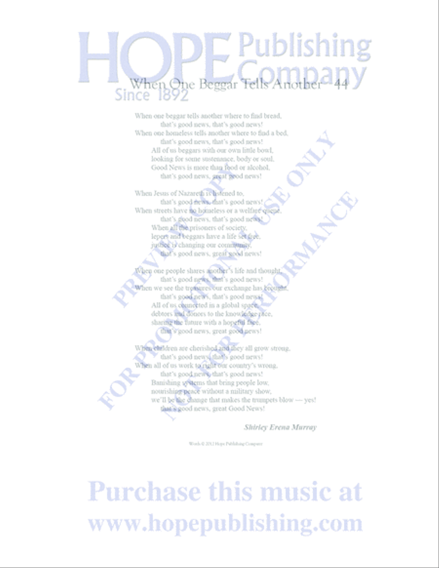 A Place at the Table Choir scores gallery preview page 135