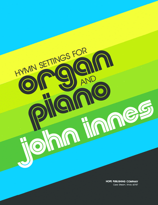 Book cover for Hymn Settings for Organ and Piano