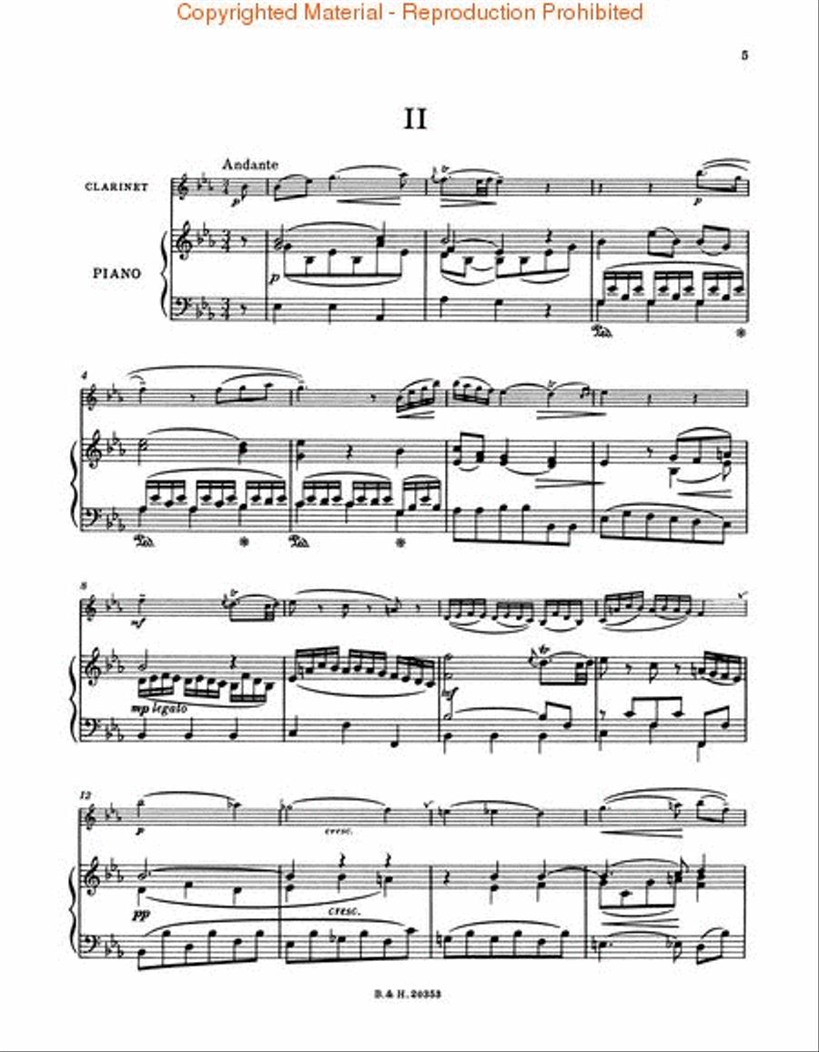 Four Church Sonatas Four Church Sonatas Clarinet Solo scores gallery preview page 3