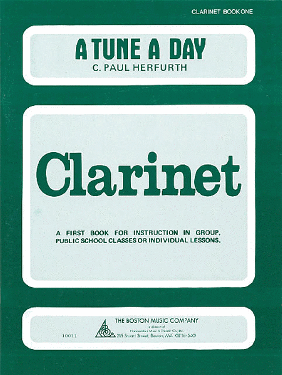 A new tune a day for clarinet cheap