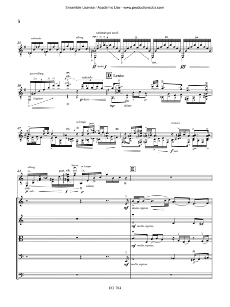 Scherzo Tango String Orchestra scores gallery preview page 6