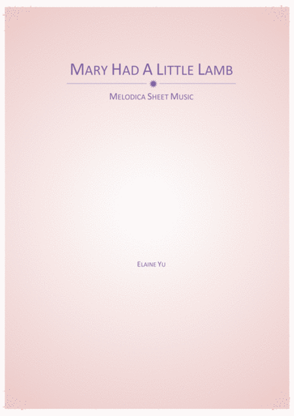 Mary Had A Little Lamb image number null