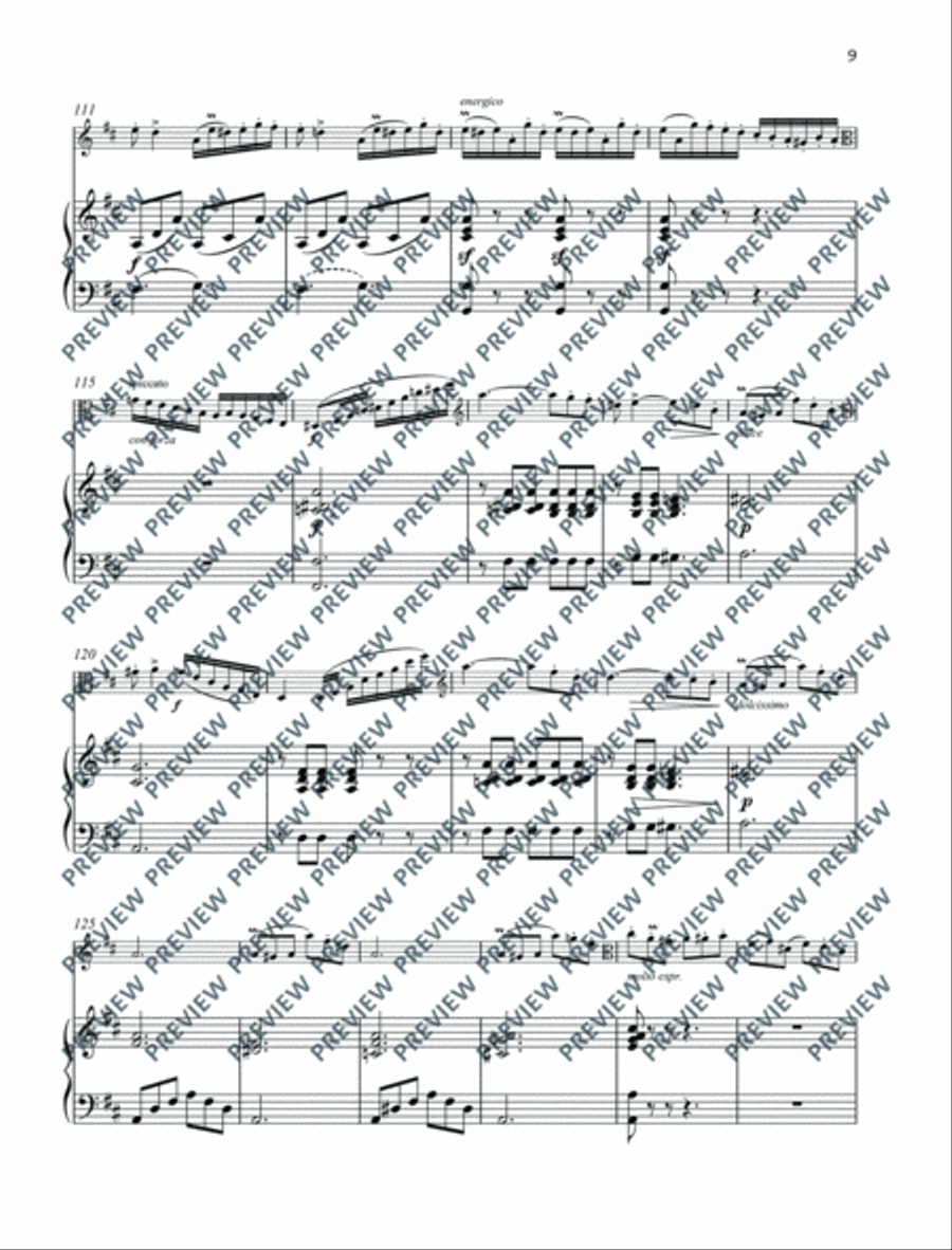 Concert Favourites Violin scores gallery preview page 10