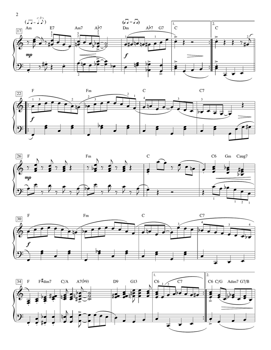 Mississippi Magpie Rag Piano Method scores gallery preview page 2