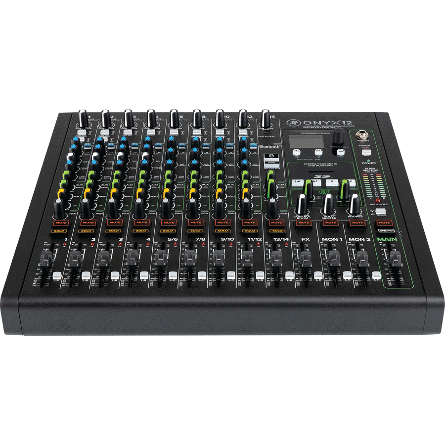 Onyx 12 12-Channel Premium Analog USB Mixer